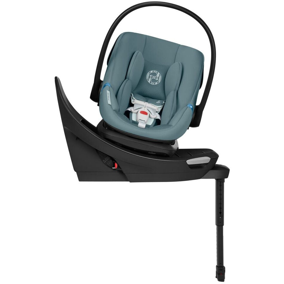 CYBEX ATON G2 SWIVEL INFANT CAR SEAT + LOAD LEG BASE