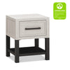 Newbern Nightstand, Assembled in Driftwood