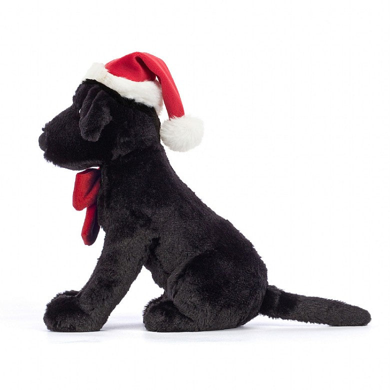 JELLYCAT WINTER WARMER PIPPA BLACK LABRADOR