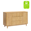 Pogo Tambour Assembled Dresser in Olive