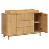 Pogo Tambour Assembled Dresser in Olive