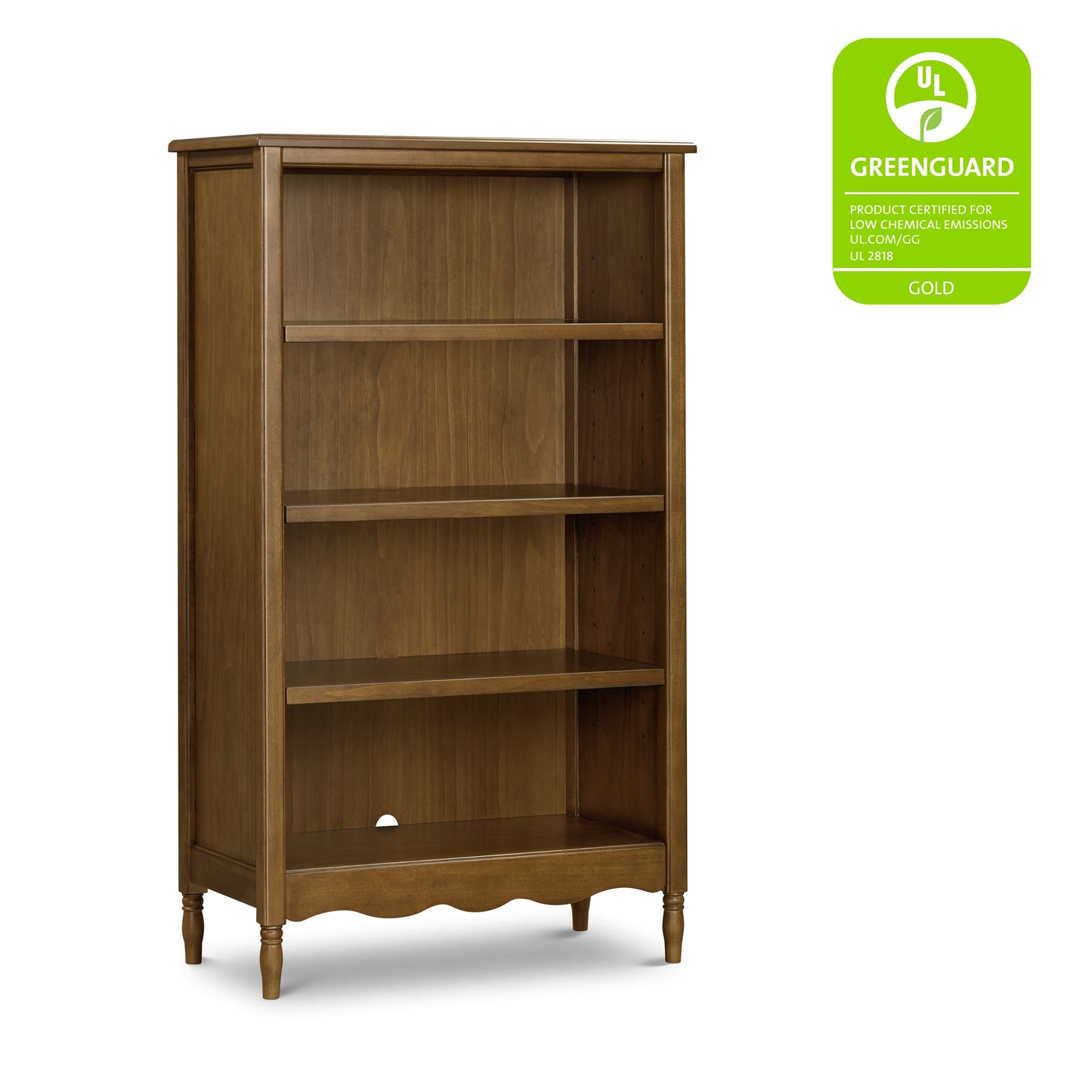 Liberty Assembled Bookcase in Warm White