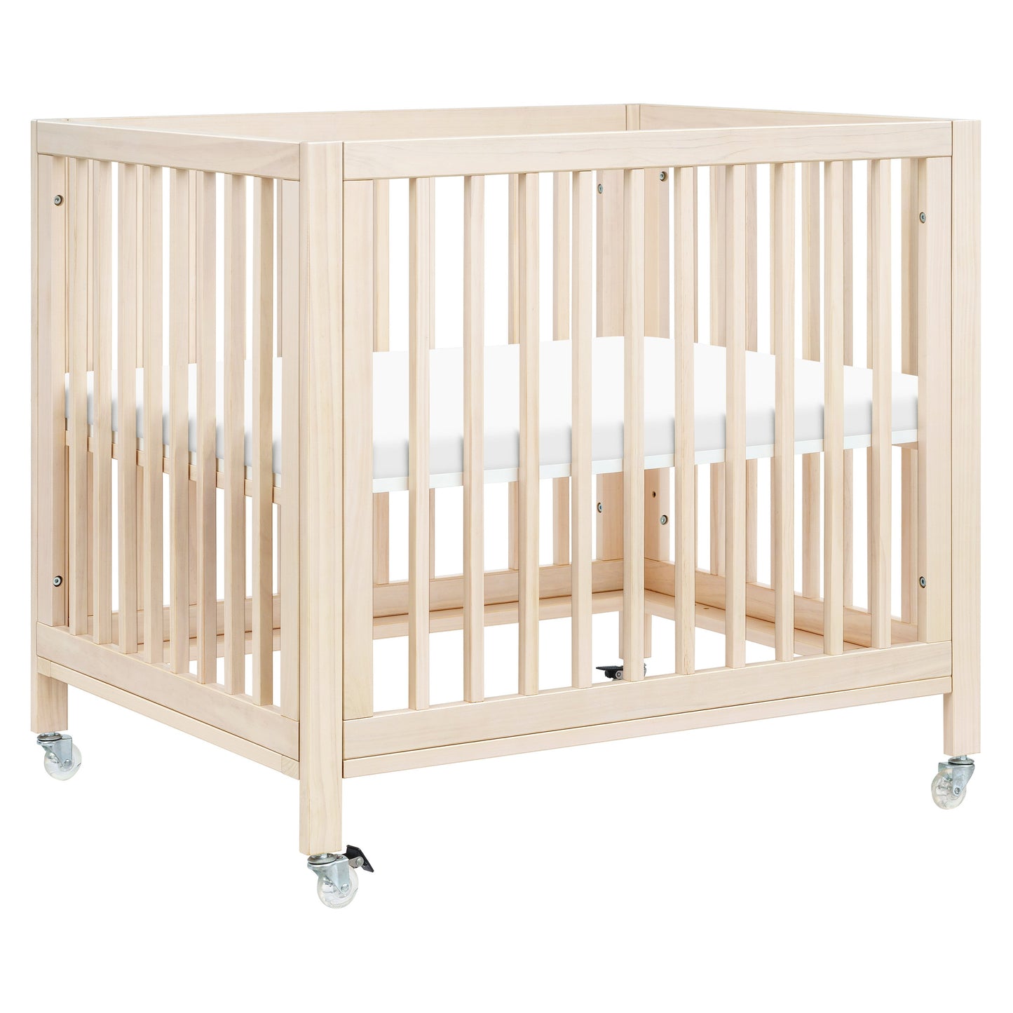 BABYLETTO ROLLI 9-IN-1 CONVERTIBLE ALL-STAGES CRIB WITH BASSINET & TODDLER BED CONVERSION KITS