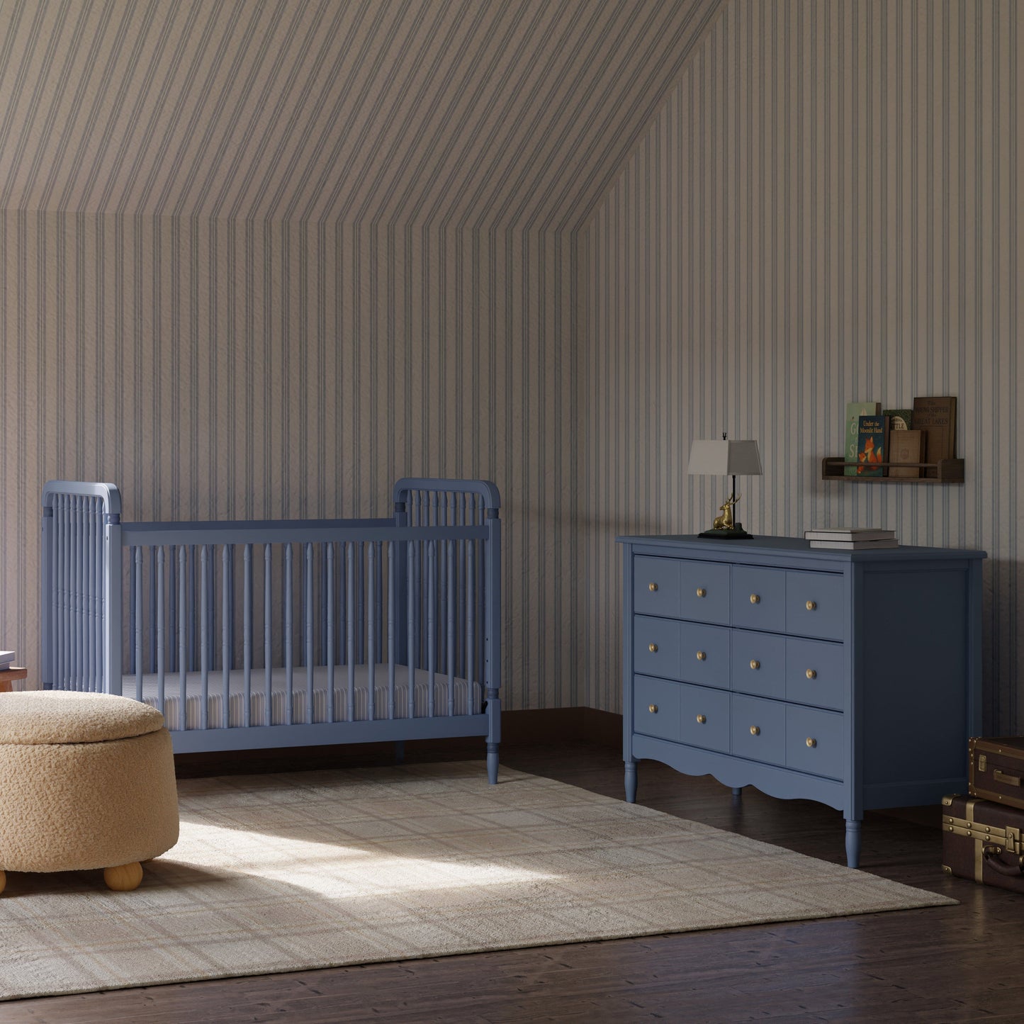 Liberty 6-Drawer Assembled Dresser in Cove Blue