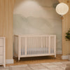 BABYLETTO ROLLI 9-IN-1 CONVERTIBLE ALL-STAGES CRIB WITH BASSINET & TODDLER BED CONVERSION KITS
