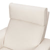 Willa Deluxe Power Glider Recliner w/Heat&Massage in Performance Beach Eco-Weave