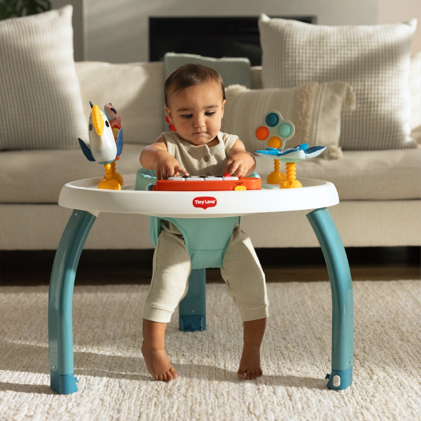TINY LOVE TINY MARINERS 5-IN-1 HERE I GROW STATIONARY ACTIVITY CENTER
