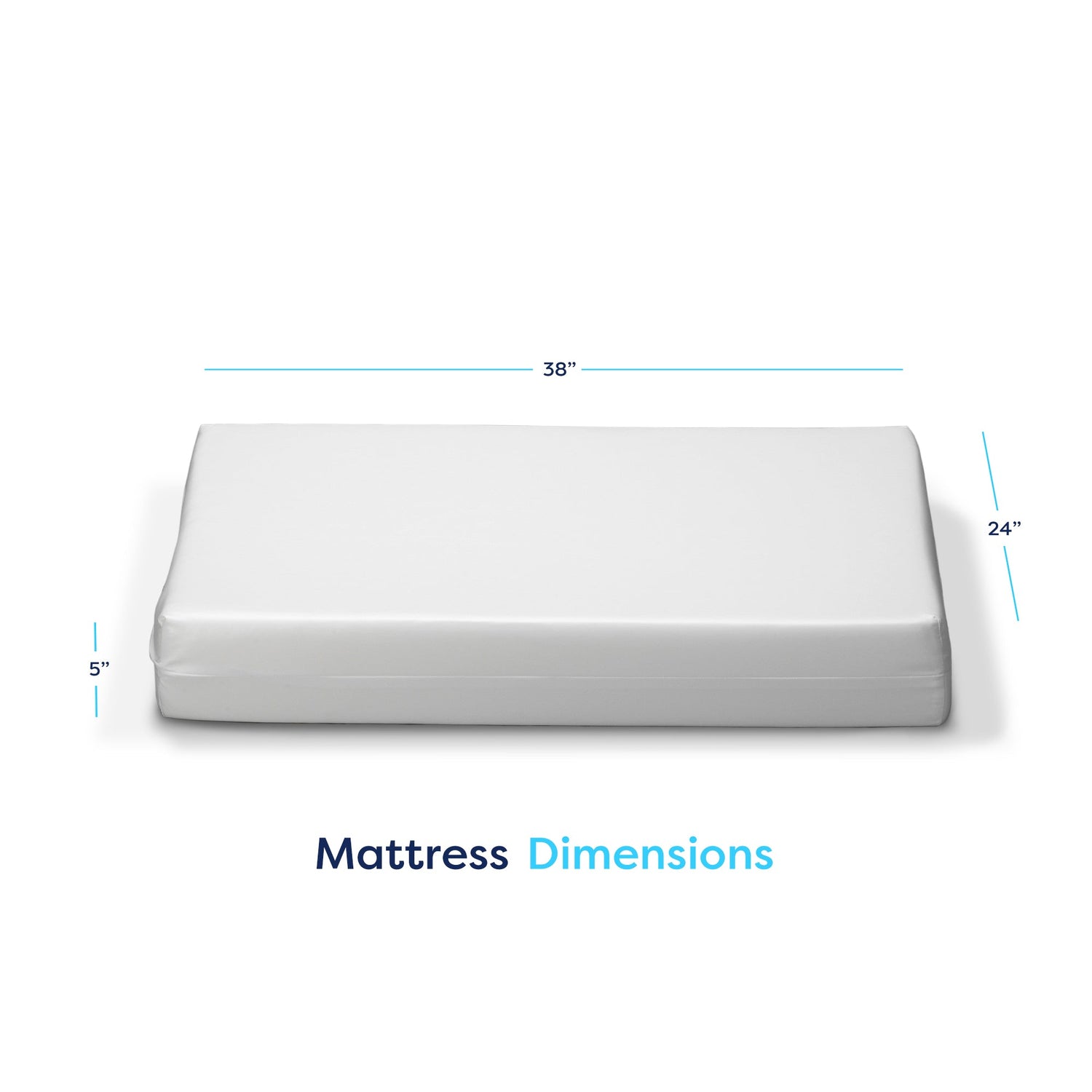 MOONLIGHT SLUMBER LITTLE DREAMER MINI CRIB MATTRESS – Buttercup