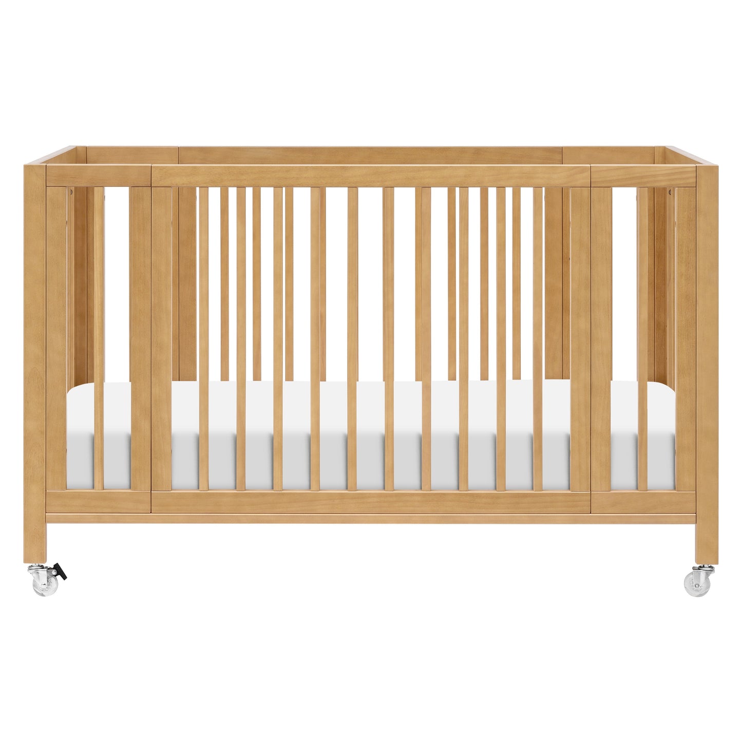 BABYLETTO ROLLI 9-IN-1 CONVERTIBLE ALL-STAGES CRIB WITH BASSINET & TODDLER BED CONVERSION KITS