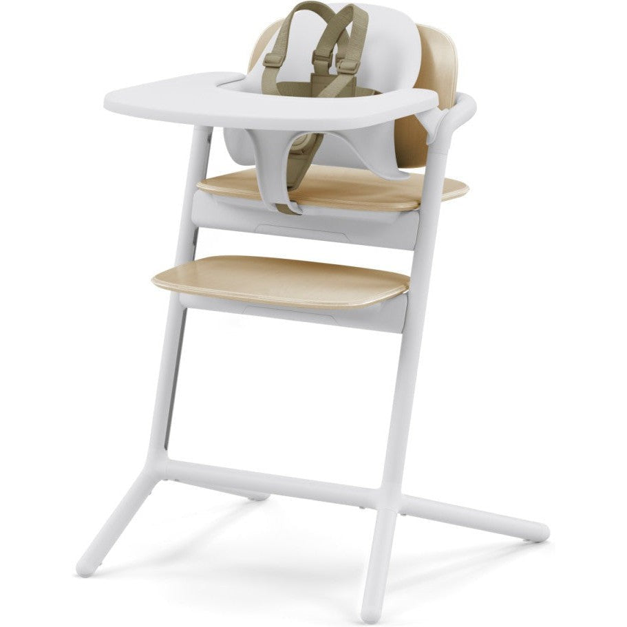 LEMO 2 High Chair 3-in-1 Set - All White