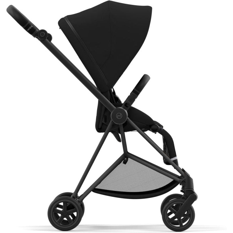 Mios 3  - Chrome/Black + Soho Grey Seat Pack