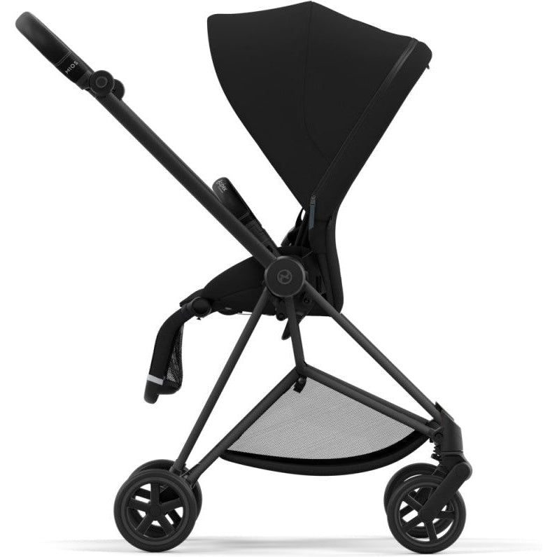 Mios 3  - Chrome/Black + Soho Grey Seat Pack