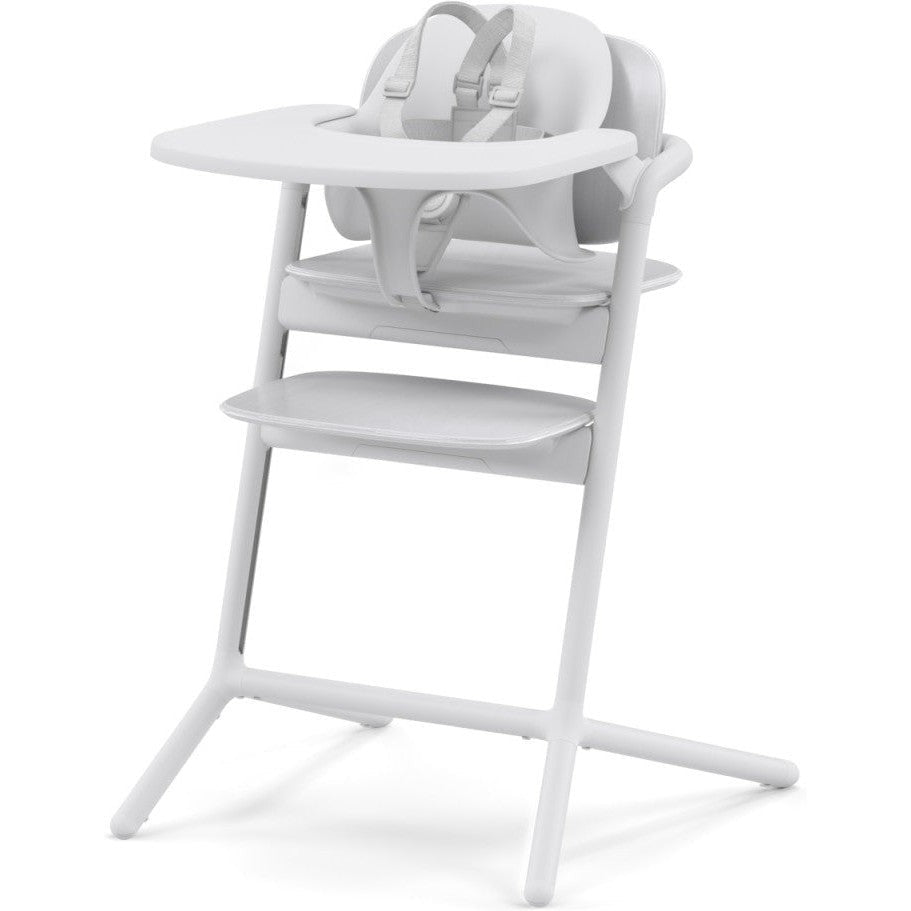 LEMO 2 High Chair 3-in-1 Set - All White