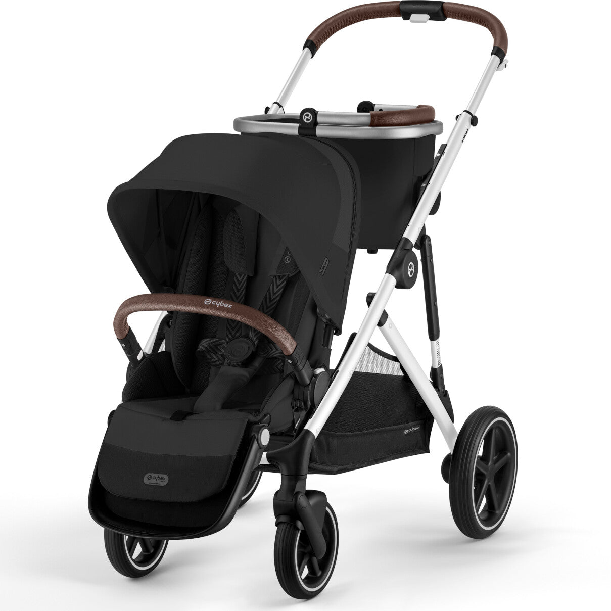 cybex gazelle frame Cybex Gazelle S Stroller Moon Black/Silver Frame