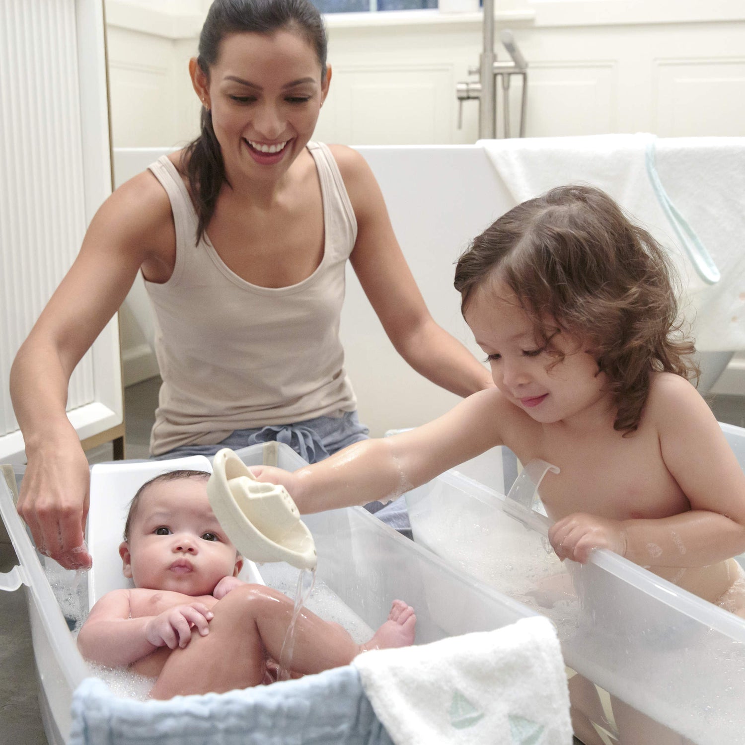 stokke flexi bath temperature plug Stokke Flexi Bath Bundle Ocean Blue