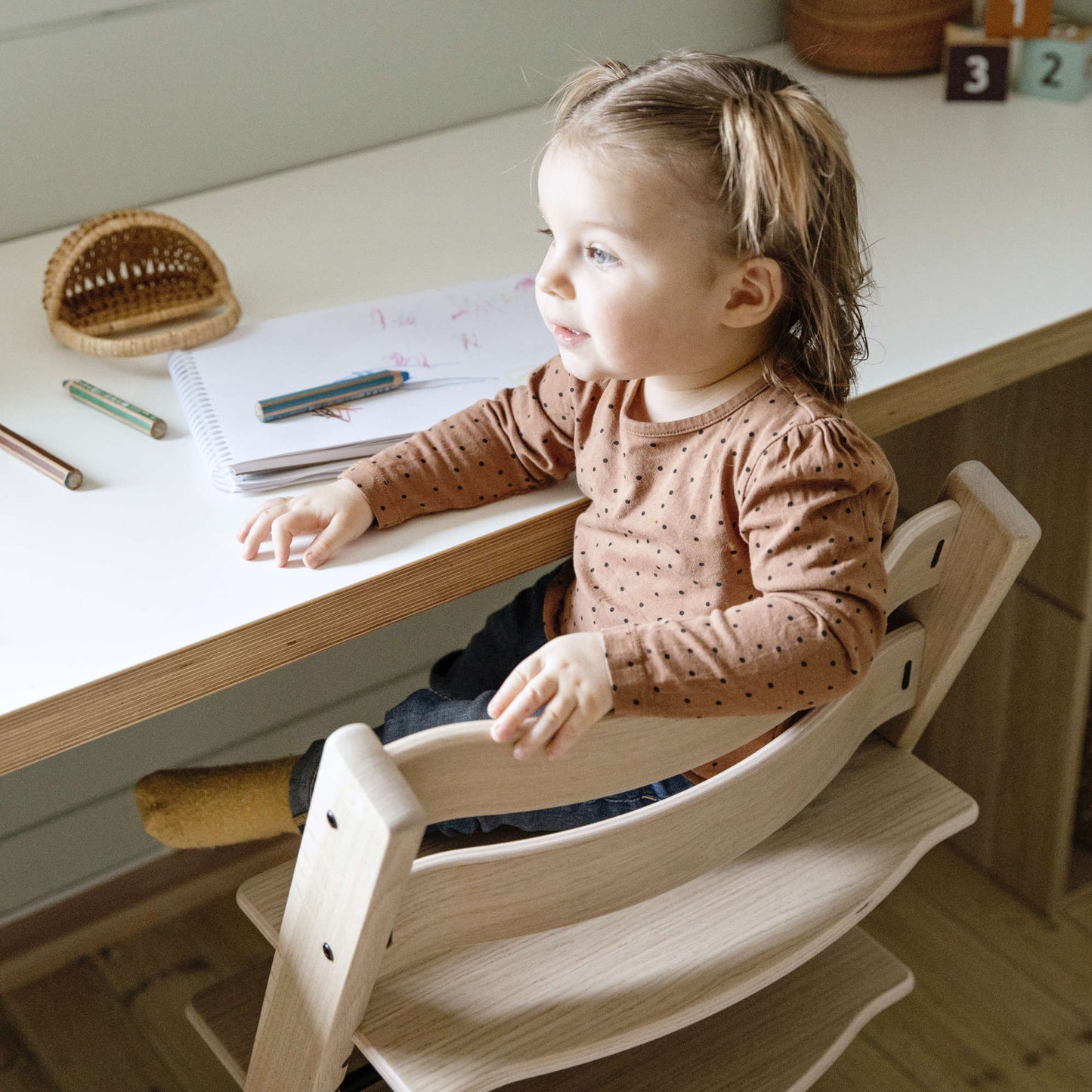 STOKKE TRIPP TRAPP CHAIR OAK