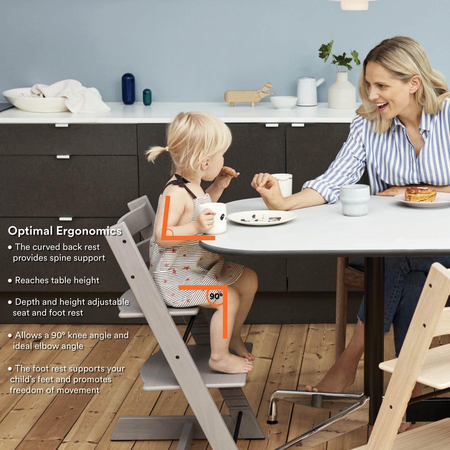 stokke cushion and tray Stokke Tripp Trapp High Chair2 and Cushion with Stokke Tray