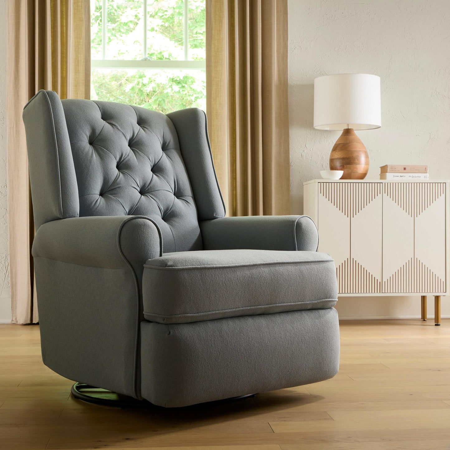 STORYTIME KENDRA SWIVEL GLIDER RECLINER