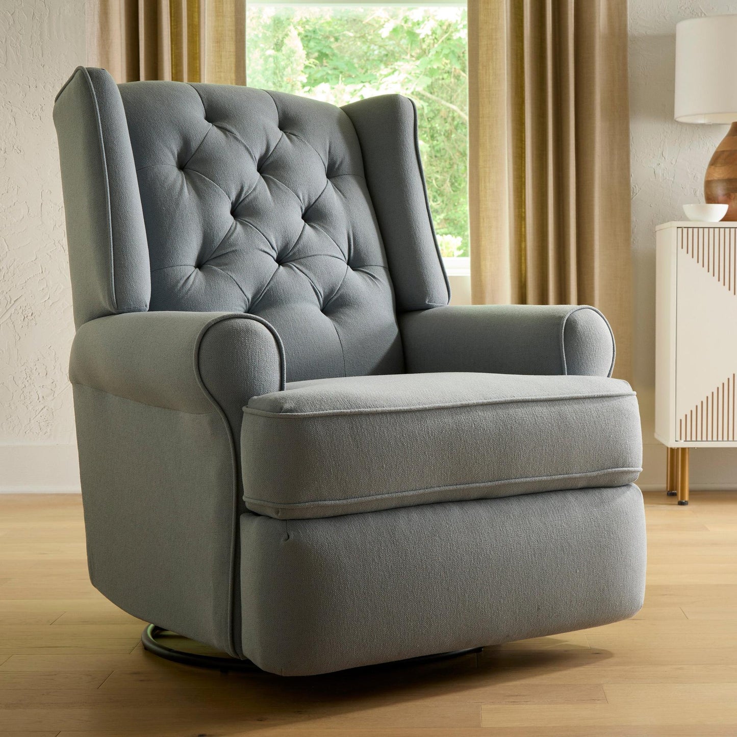 STORYTIME KENDRA SWIVEL GLIDER RECLINER