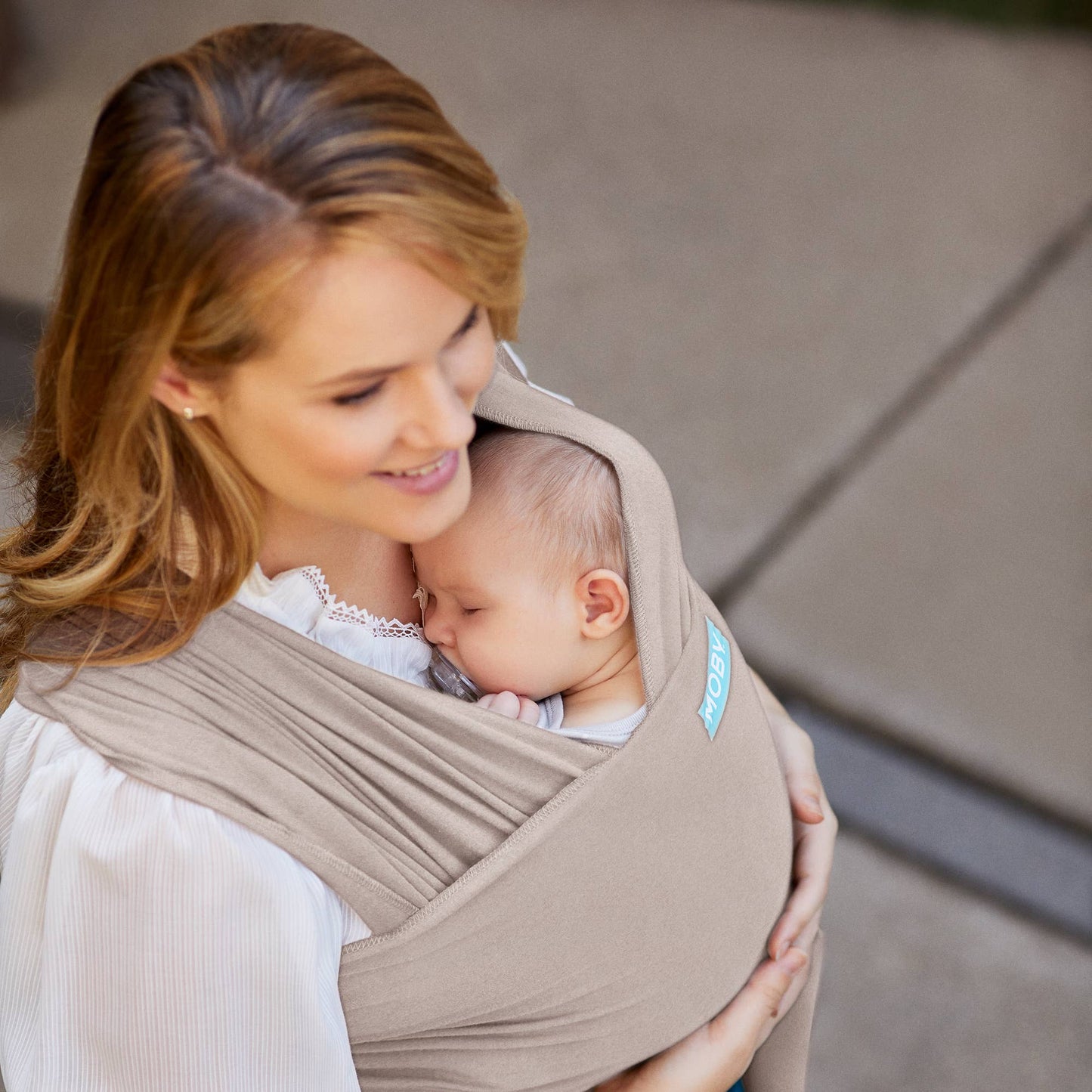 MOBY ELEMENTS BABY WRAP TAUPE