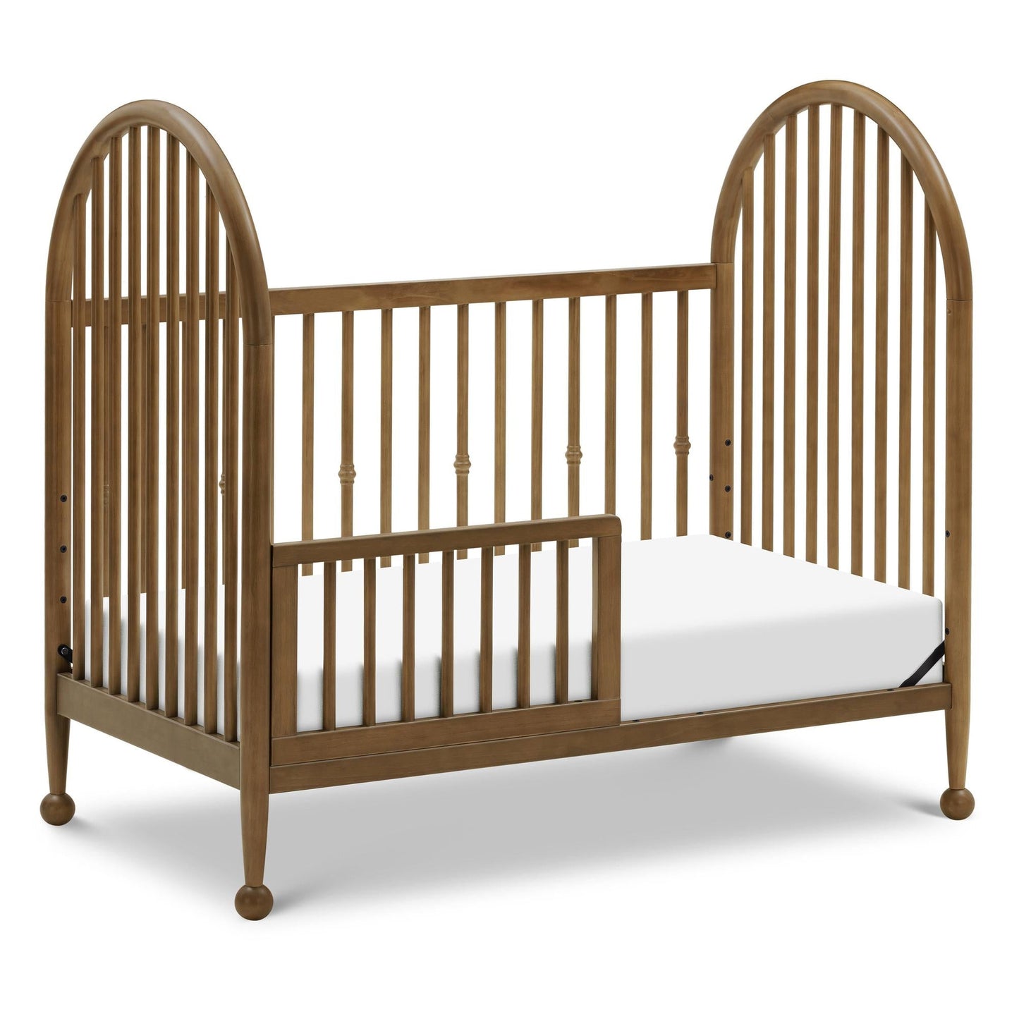 Alouette 3-in-1 Convertible Spindle Crib in Washed Pine