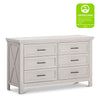 MONOGRAM BY NAMESAKE EMORY FARMHOUSE 6-DRAWER DRESSER