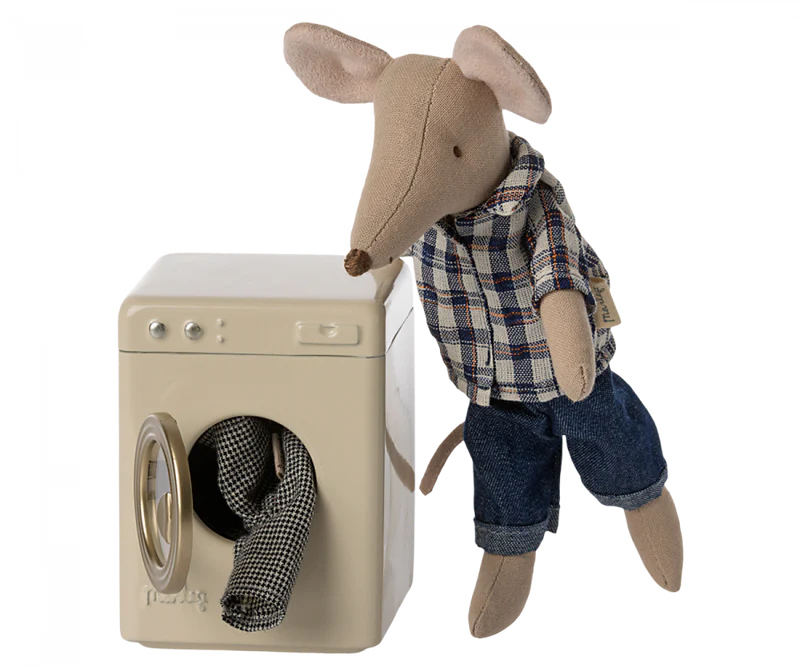 MAILEG WASHING MACHINE, MOUSE