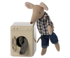 MAILEG WASHING MACHINE, MOUSE