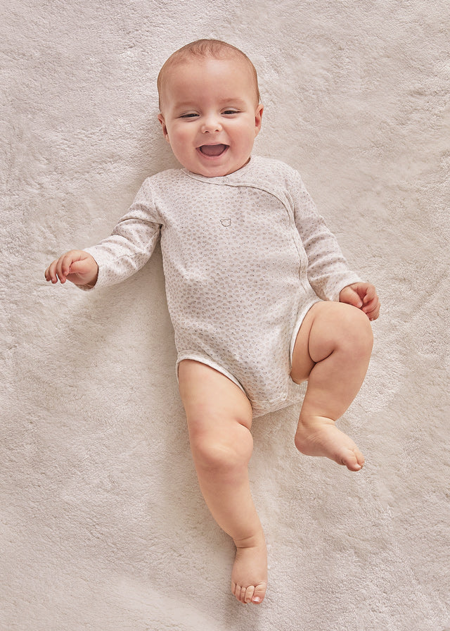 MAYORAL LONG SLEEVE BODYSUIT - PRINTED