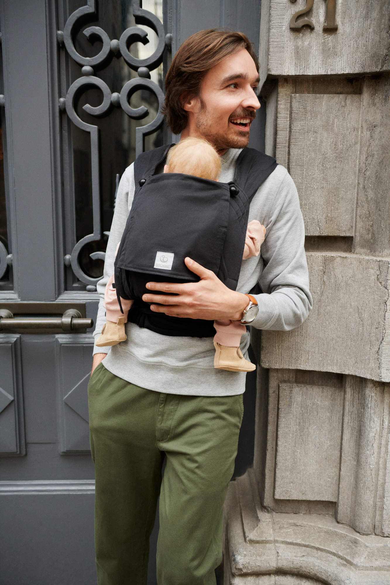 stokke mesh carrier Stokke Limas Carrier Mesh Glacier Green