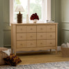 Liberty 6-Drawer Assembled Dresser in Warm White