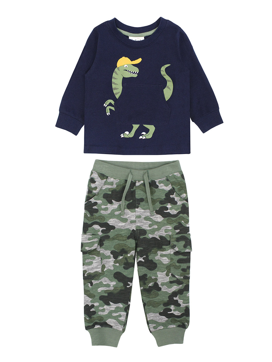 T-REX TOP W/ CAMO TERRY PANT