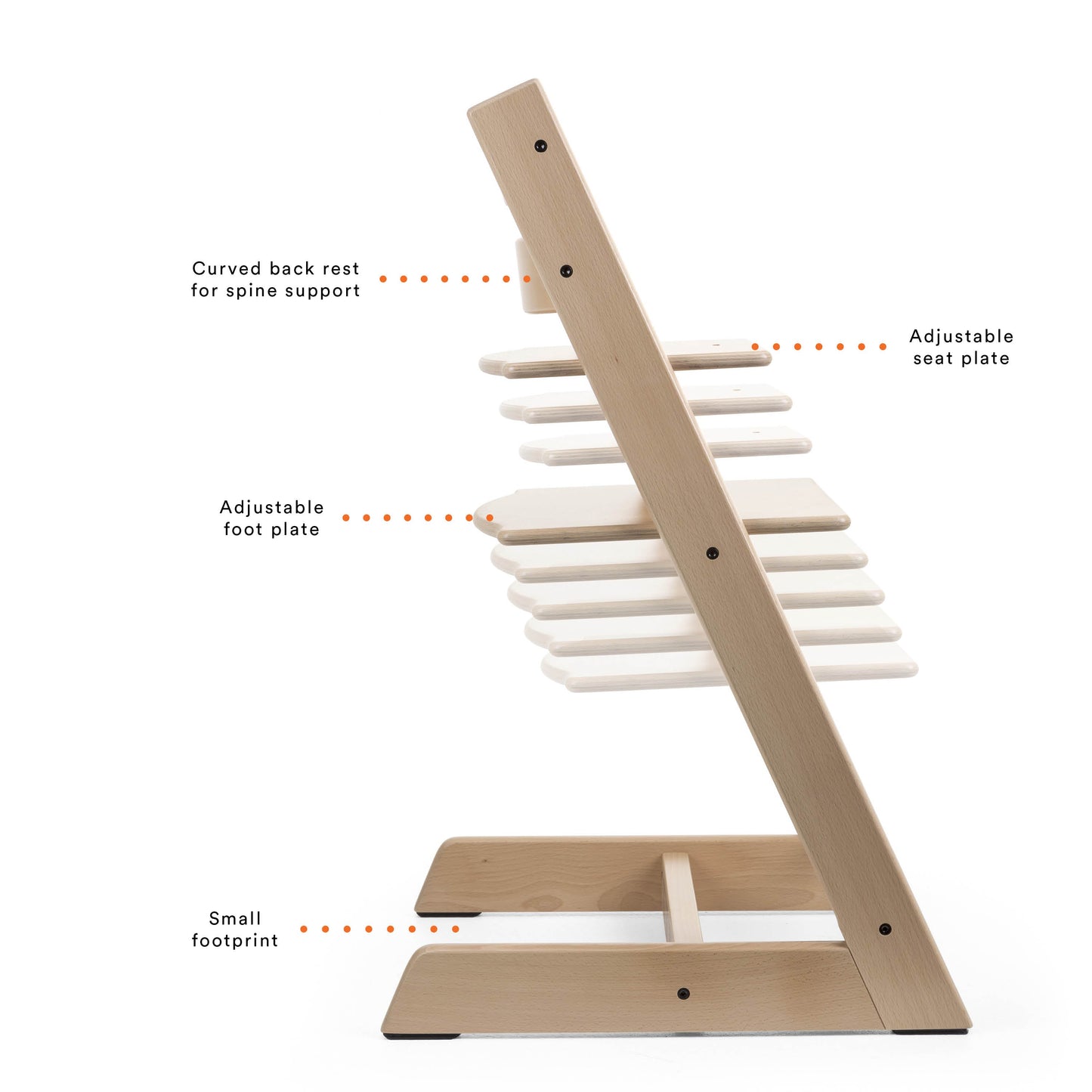 STOKKE TRIPP TRAPP HIGH CHAIR² OAK