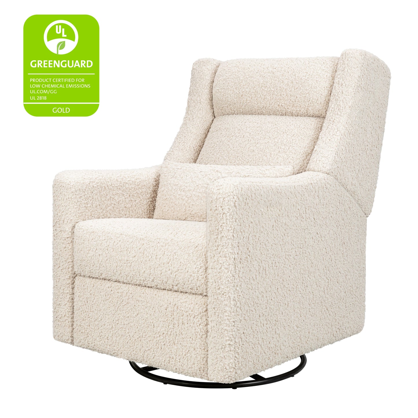 Kiwi Plus Power Glider Recliner w/ Power Headrest in Performance Beach Eco-Weave