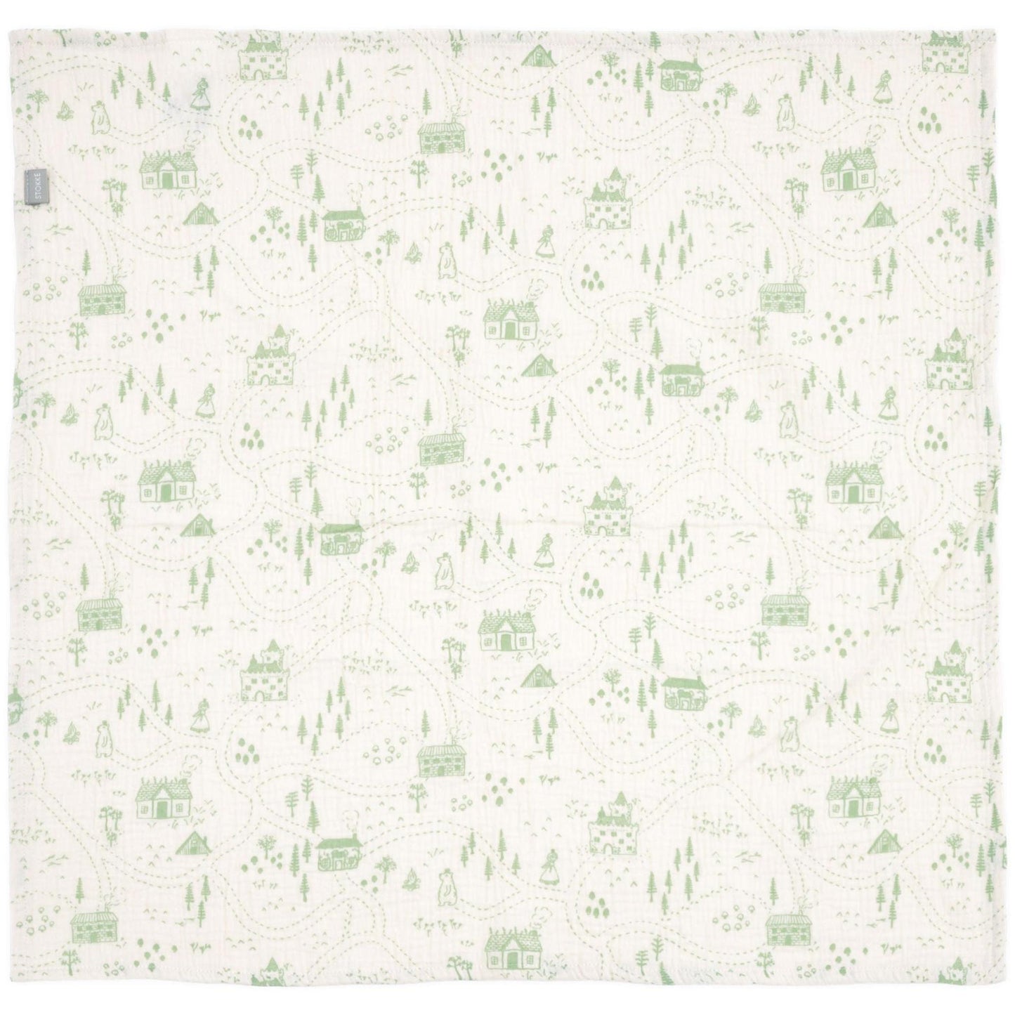 STOKKE SLEEPI V3 BED FIT SHEET WHITE