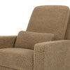 BABYLETTO SIGI RECLINER AND SWIVEL GLIDER IN SHEARLING