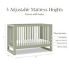 NAMESAKE NANTUCKET 3-IN-1 CONVERTIBLE CRIB WITH TODDLER BED CONVERSION KIT