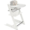 STOKKE TRIPP TRAPP HIGH CHAIR 2 WITH CUSHION + TRAY
