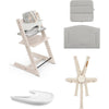 STOKKE TRIPP TRAPP HIGH CHAIR 2 WITH CUSHION + TRAY