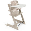 STOKKE TRIPP TRAPP HIGH CHAIR 2 WITH CUSHION + TRAY