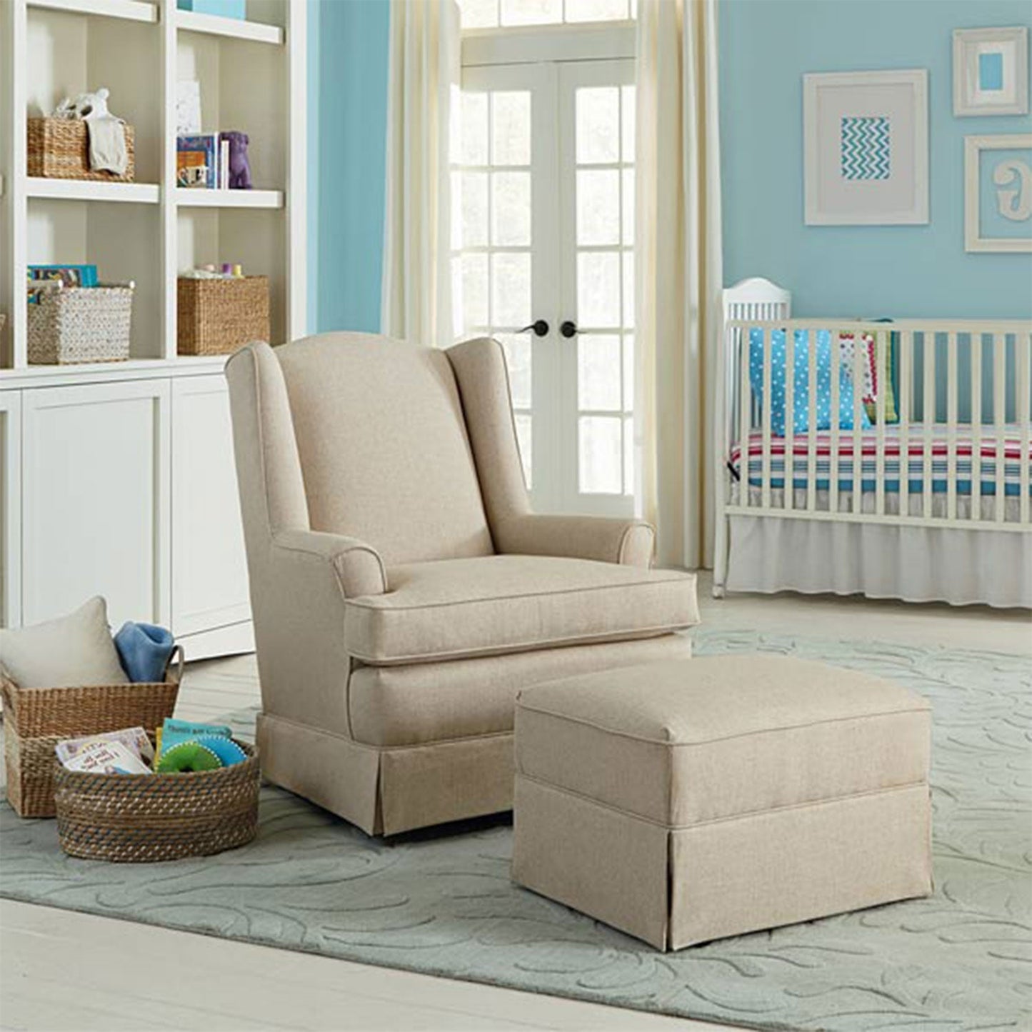 STORYTIME NATASHA SWIVEL GLIDER