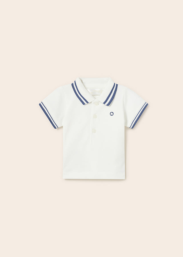 MAYORAL COTTON POLO -WHITE