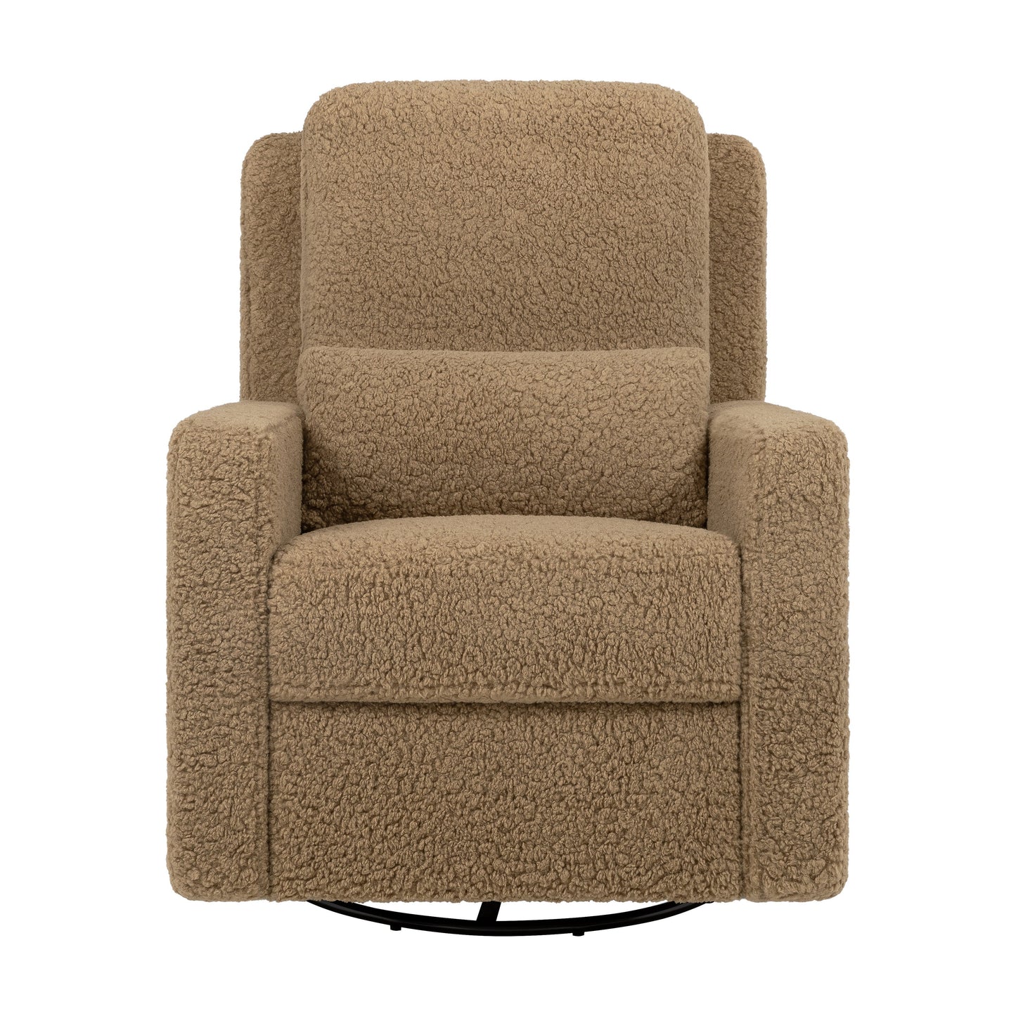 BABYLETTO SIGI RECLINER AND SWIVEL GLIDER IN SHEARLING