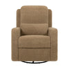 BABYLETTO SIGI RECLINER AND SWIVEL GLIDER IN SHEARLING