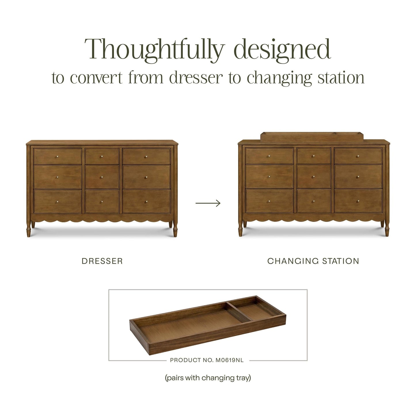 NAMESAKE AMBROSIA 9-DRAWER DRESSER