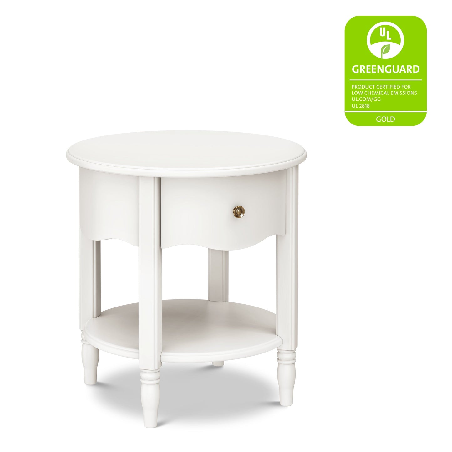 Liberty Assembled Nightstand in Warm White