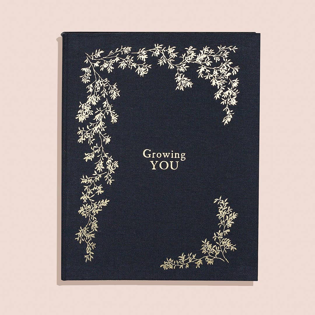 GROWING YOU: PREGNANCY GUIDED JOURNAL AND KEEPSAKE BOOK
