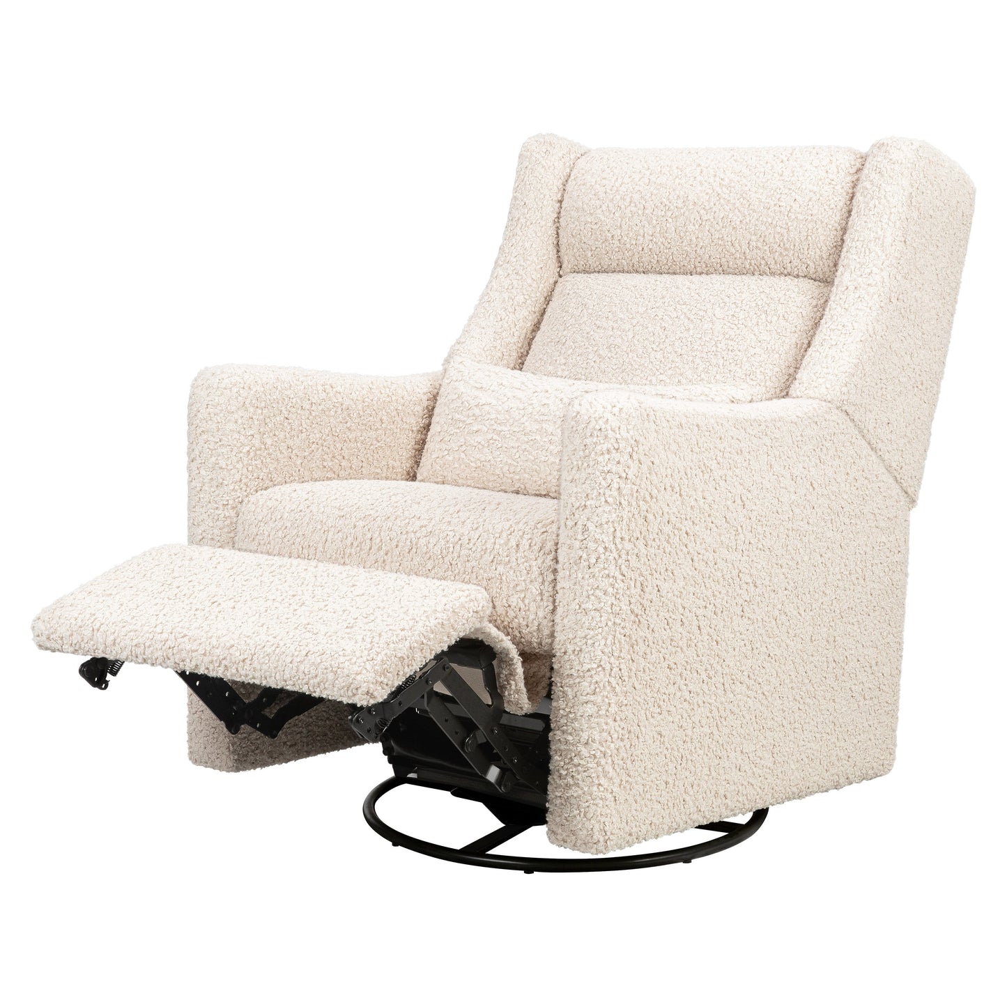 Kiwi Plus Power Glider Recliner w/ Power Headrest in Performance Beach Eco-Weave