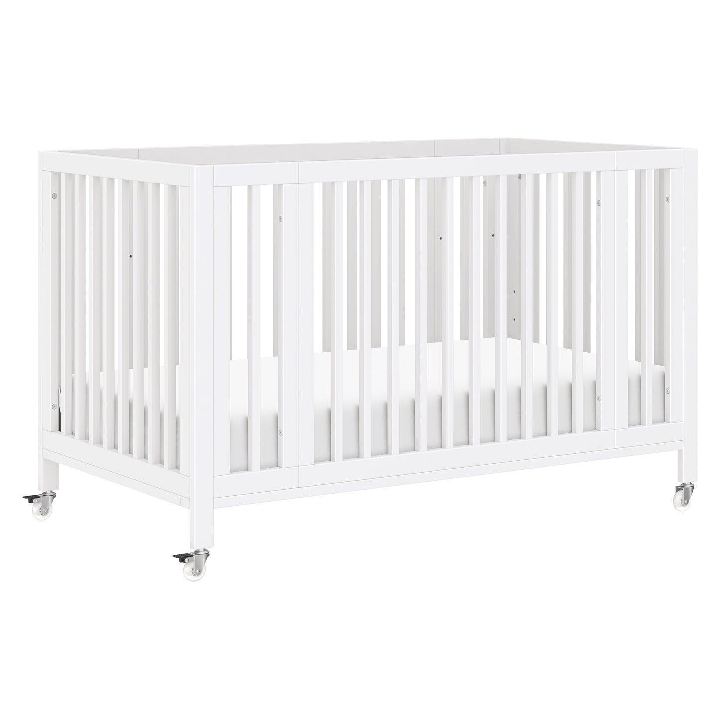 BABYLETTO ROLLI 9-IN-1 CONVERTIBLE ALL-STAGES CRIB WITH BASSINET & TODDLER BED CONVERSION KITS