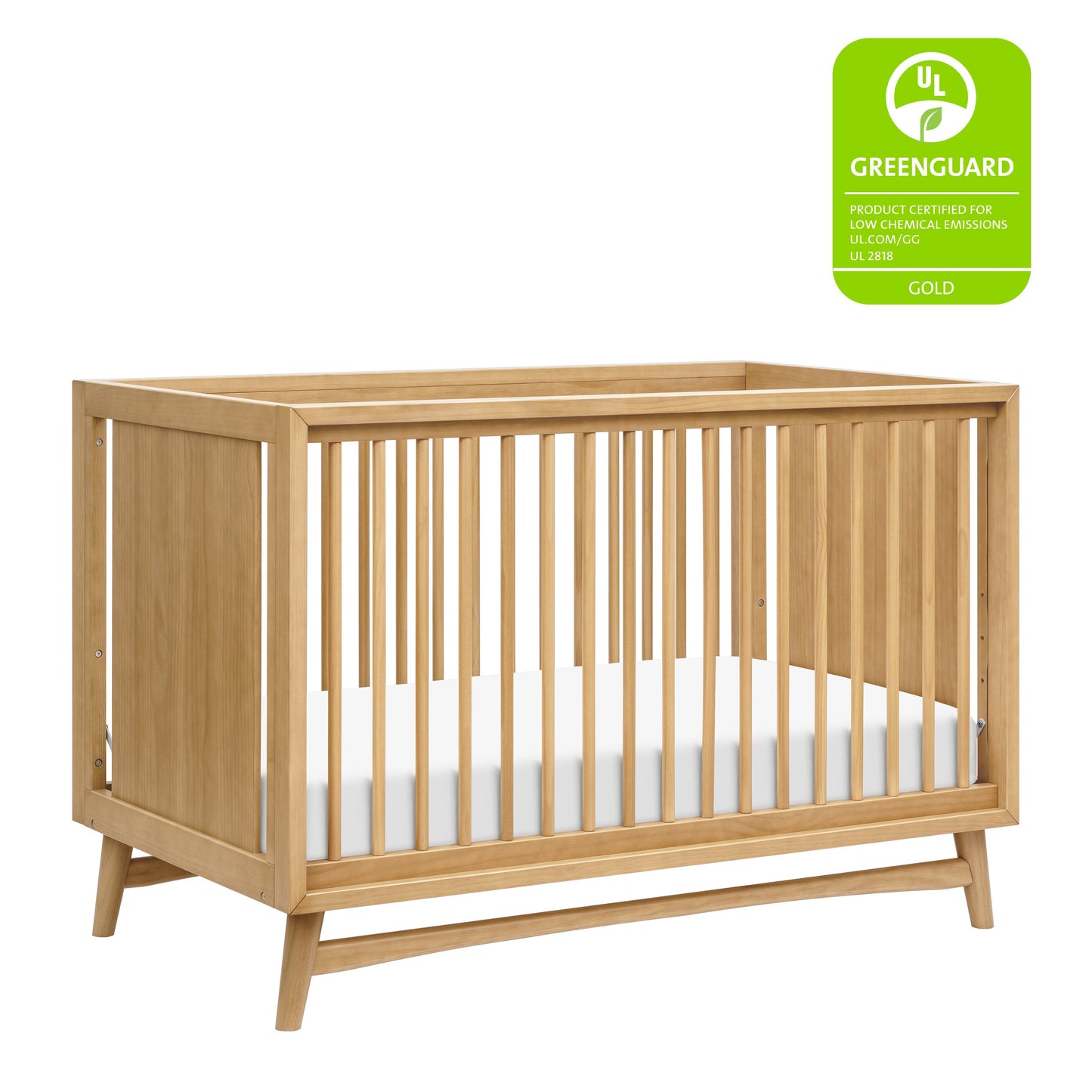 BABYLETTO PEGGY 3-IN-1 CONVERTIBLE CRIB WITH TODDLER BED CONVERSION KIT